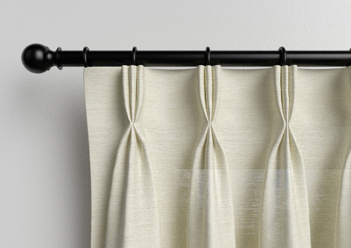 Sahara Voile, Metallic Cream - Made to Measure Curtains - Image 11